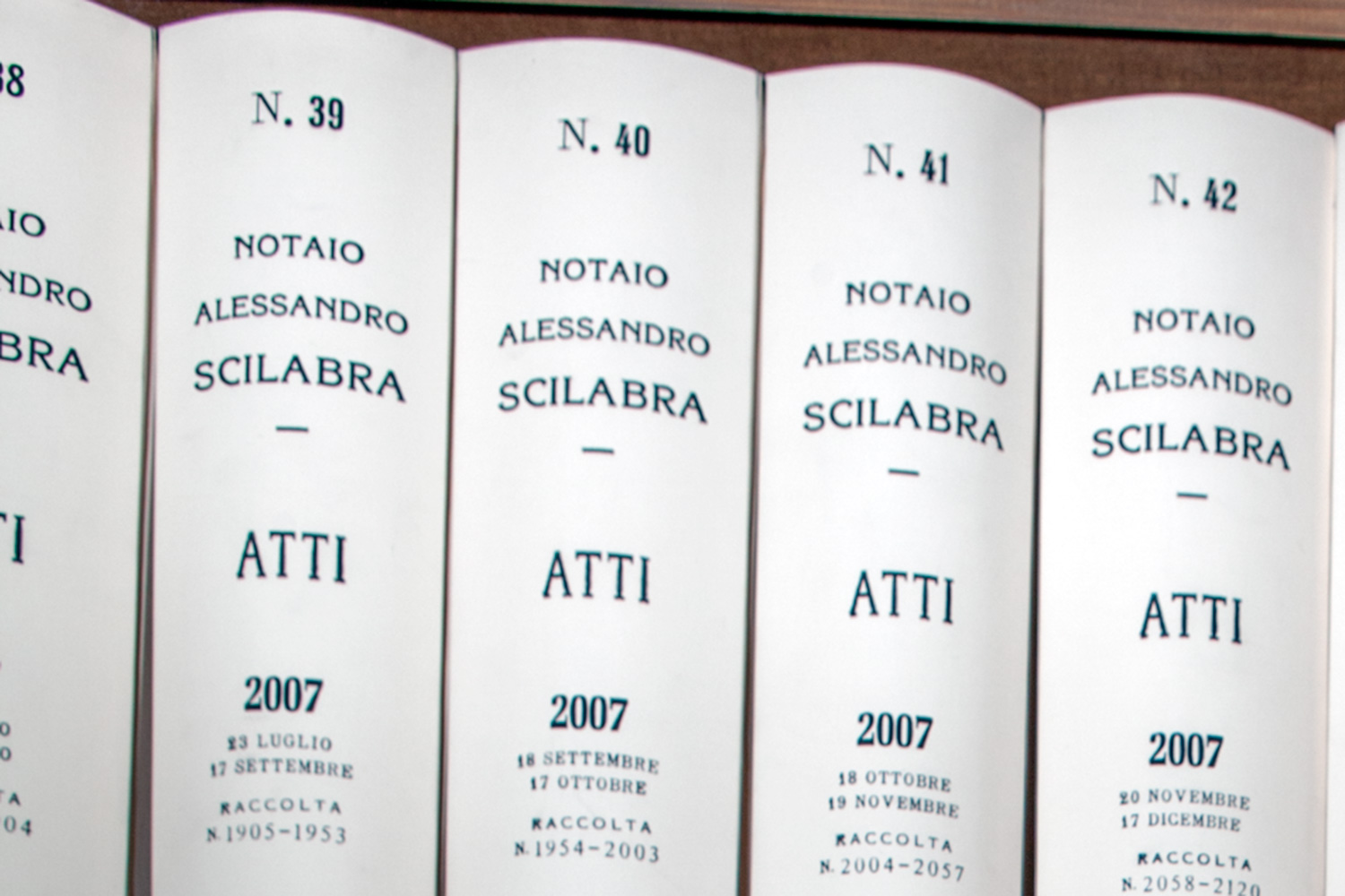 Atti Alessandro Scilabra notaio in Torino