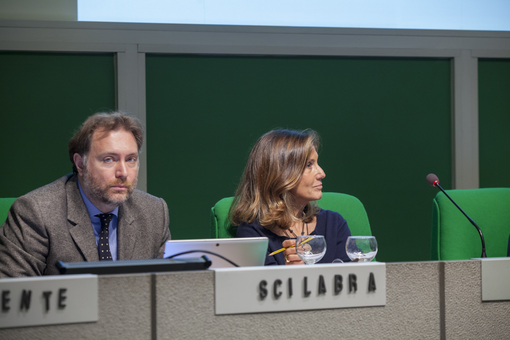 I notai Alessandro Scilabra e Giovanna Ioli. Convegno sulle società tra professionisti - 6 novembre 2013, Unione Industriale Torino